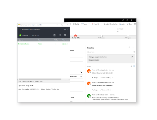 Intermedia Contact Center for Microsoft Dynamics 365