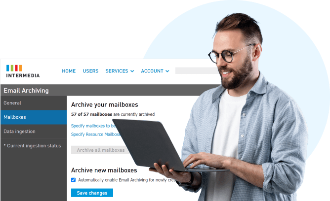 Email archiving » Legally-compliant email storage software