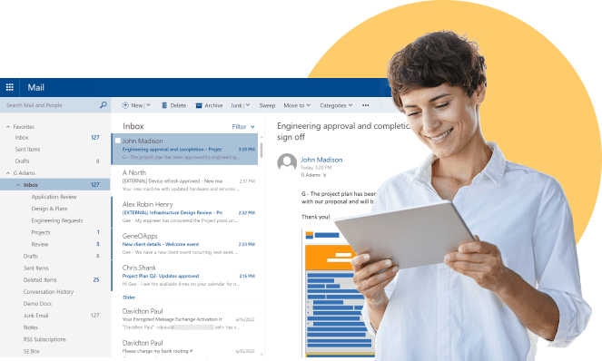 Enterprise Email Service for Business - MS Exchange Email