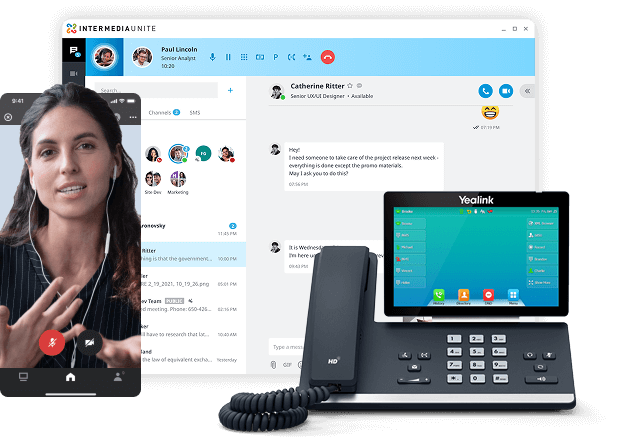 Unite screenshot - phone, desktop and mobile app