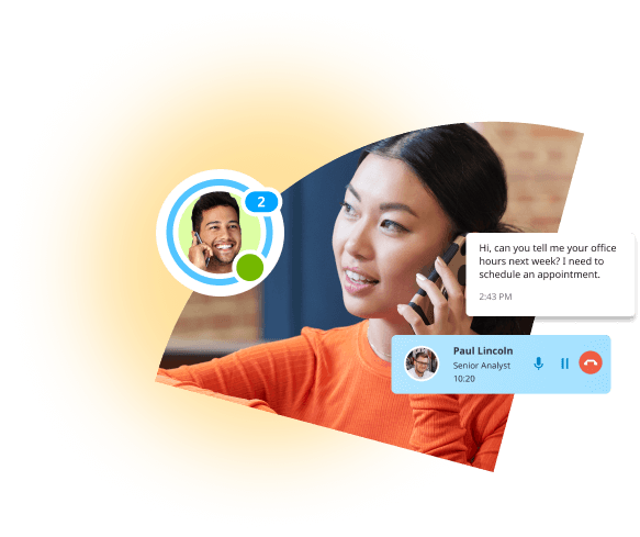 The Unite Desktop and Mobile Apps let you chat, meet, call, and more, from anywhere.