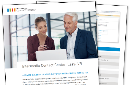 Datasheet: Easy-IVR for Contact Center