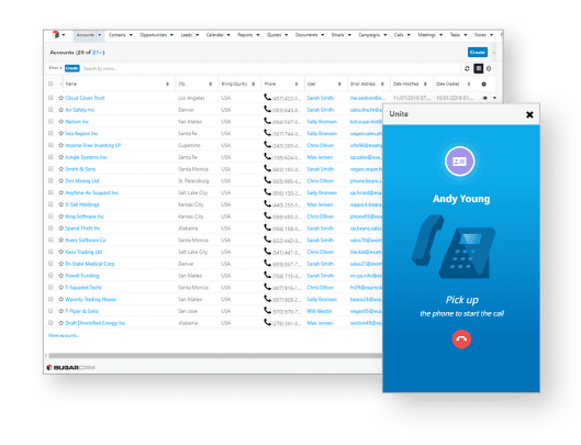 Intermedia Unite for SugarCRM