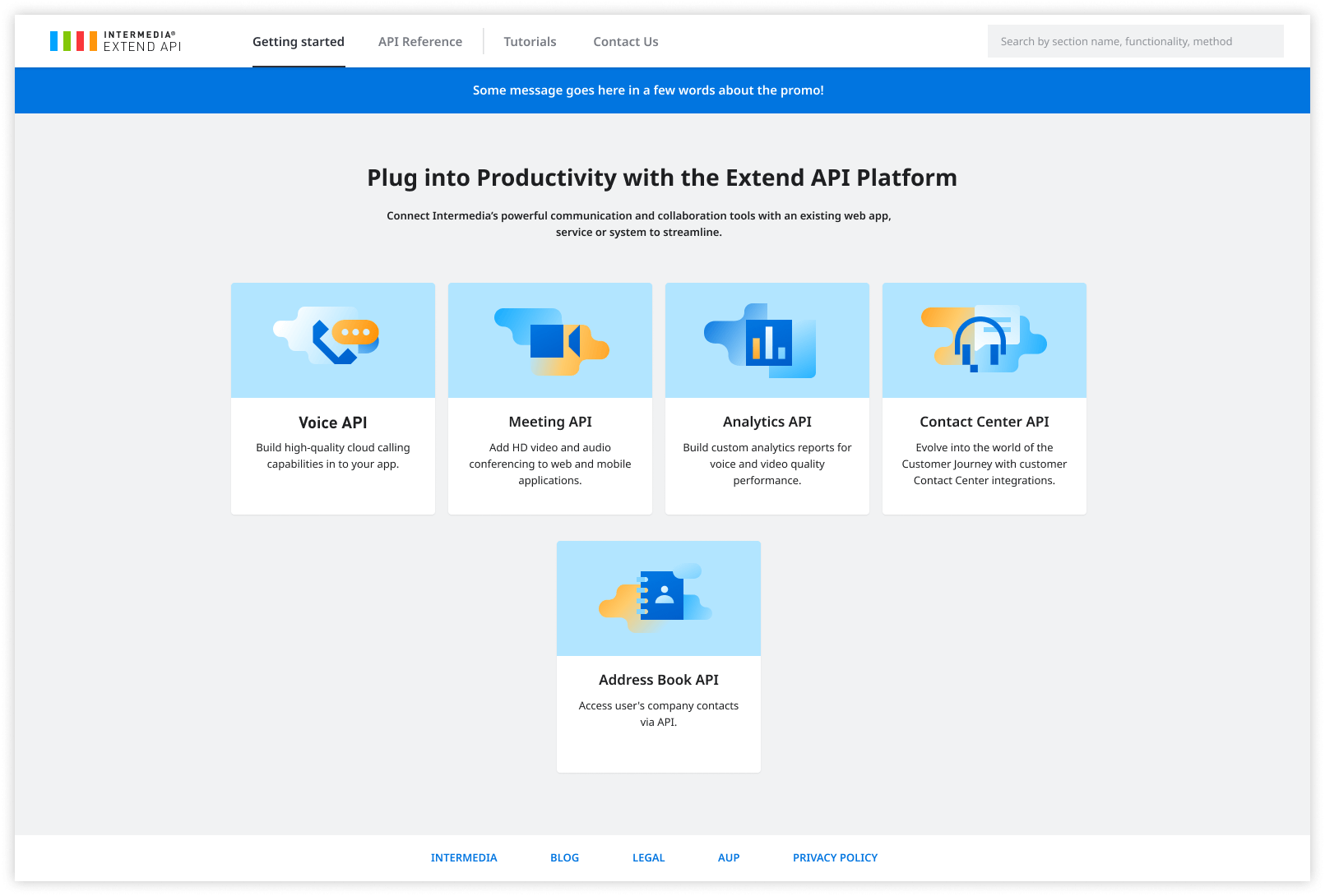 Intermedia Unite Extend API Platform