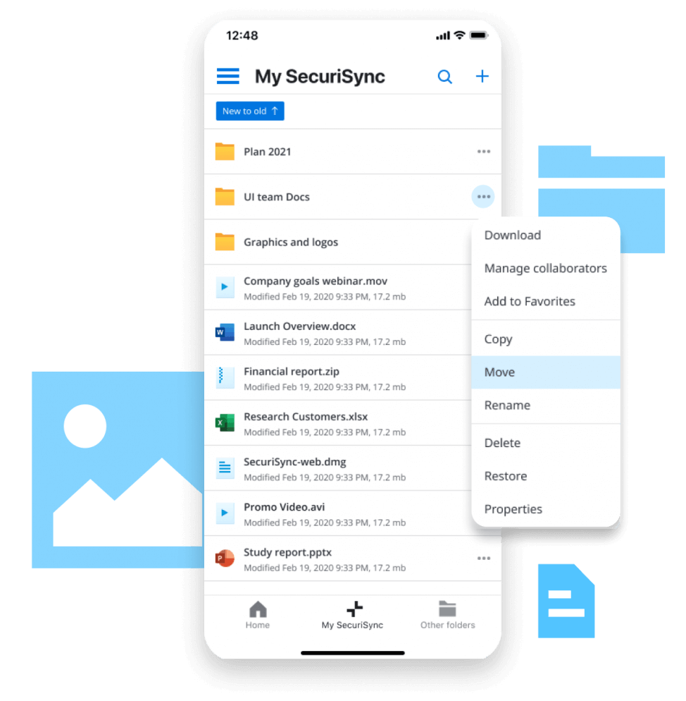 Intermedia File Management