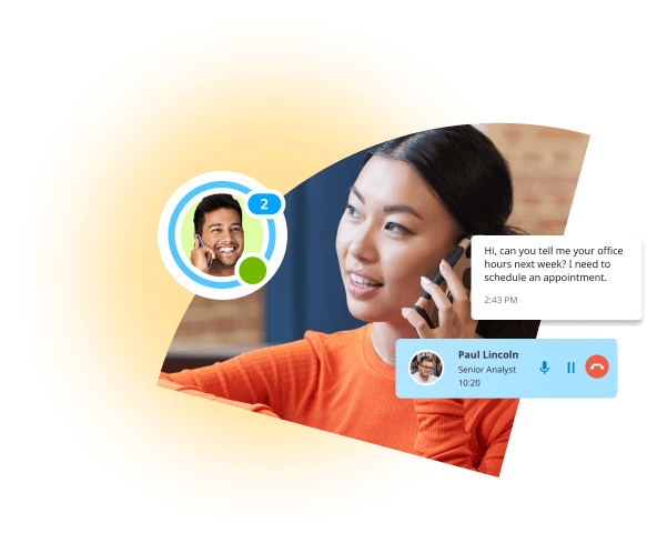 The Unite Desktop and Mobile Apps let you chat, meet, call, and more, from anywhere. Transform your devices into powerful communications tools all protected by Intermedia Triple Shield Security.