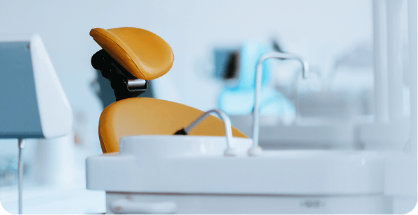 Dental treatment room ready for a patient